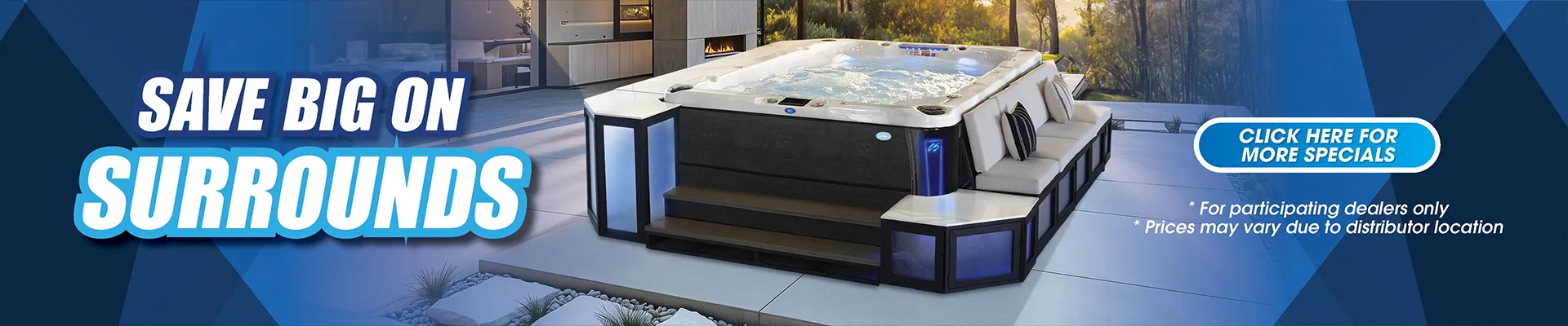 Calspas hot tub being used in a family setting - Diamondbar
