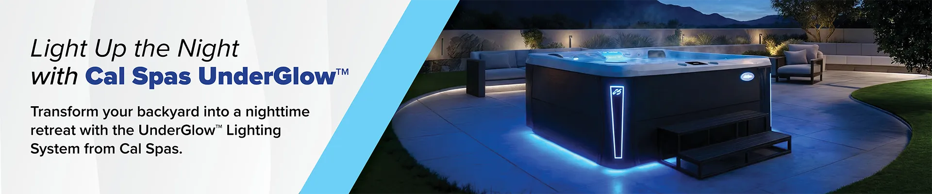 Calspas hot tub being used in a family setting - Diamondbar